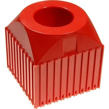B2B Partner Plastový box pro upínač nástroje VDI 50, modul 10x10, 1 dutina, červená