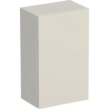 Koupelnový nábytek Koupelnová závěsná skříňka Intedoor TRENTA kašmírová lesklá 35 x 58 x 23 cm TRE HZ 35 1D L S A3026