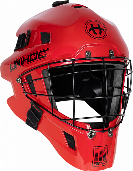 Unihoc Inferno 44 Red brankářská maska vel. senior