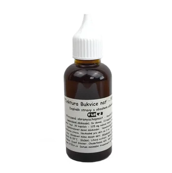 Doplněk stravy STEZA - Tinktura Bukvice nať - FORTE 5x 50ml. (Tinktura Bukvice)