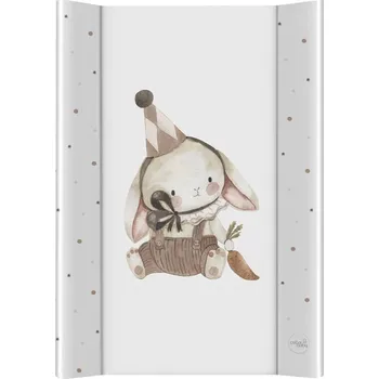 Přebalovací podložka CEBA BABY Podložka přebalovací 2-hranná s pevnou deskou (50x70) Ultra Light Clown Bunny