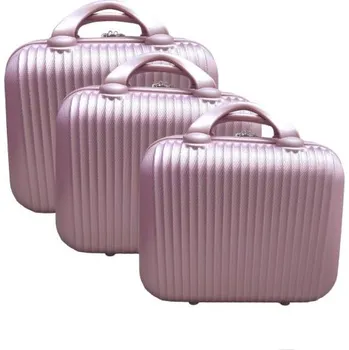 Sada příručních zavazadel - růžová