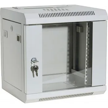 Rozvaděč WM.3206.G - 10&quot; nástěnný, 6U, skleněné dveře