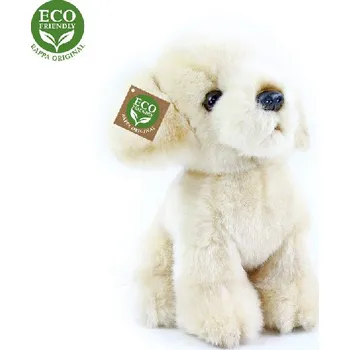 Hračka Plyšový pes labrador 18 cm ECO-FRIENDLY