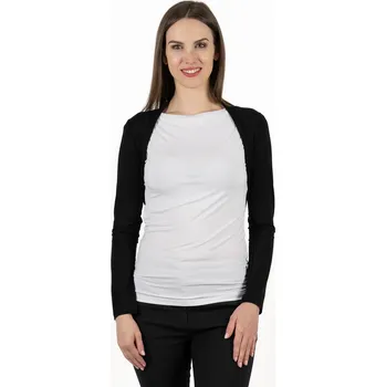 Bolerko Bambusové Bolerko Černé Dlouhý Rukáv Dámské Velikost: S