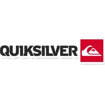 samolepka quiksilver Samolepka seasonal logo sticker black/red/white