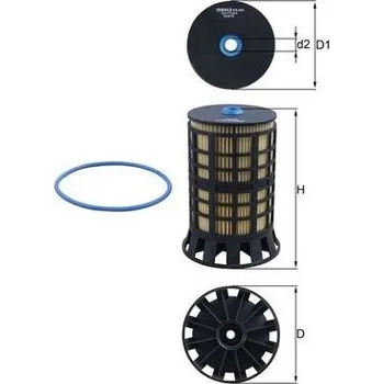 Palivový filtr palivovy filtr KNECHT KX 606D