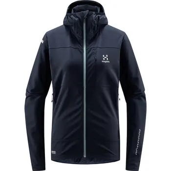 Dámská casual bunda Dámská bunda Haglöfs L.I.M Hybrid softshell Tarn blue/Frost blue S