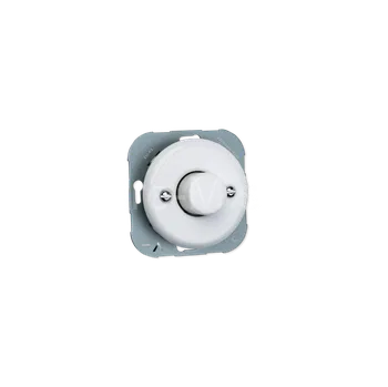 vypínač VINTAGE stmívač bílá bez ramečku keramika D621R1X