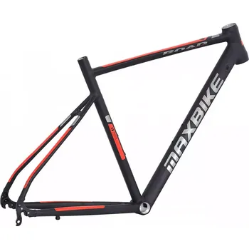 rám kola rám Maxbike ROAD 2020 480 matně černý + červená