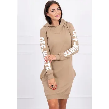 Dámské šaty Off White velbloudí šaty UNI