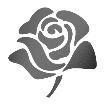 Samolepící dekorace Růže 009 levá (41 - grafitová metalíza) SAMOLEPKA NA AUTO, NÁLEPKA, FÓLIE, POLEP, TUNING, VLASTNÍ TEXT, TISK, AUTOSAMOLEPKY.cz, POLEPY, OBRÁZEK, LOGO, 3D STICKERS