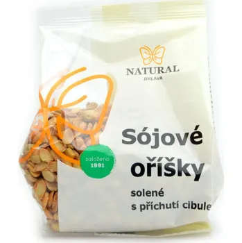 Oříšky sójové solené s příchutí cibule - Natural 150g