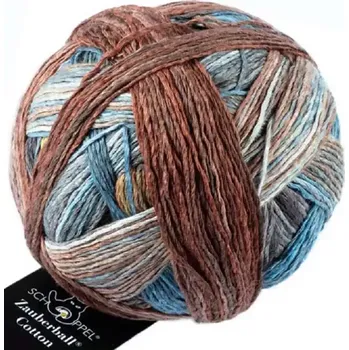 Příze Schoppel Wolle Zauberball® Cotton 2407 Downtown (Bavlněná příze Zauberball Cotton 2407 Downtown)