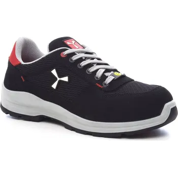 Pracovní obuv Payper Get Texforce Low S1 P SRC černo/červená polobotka Velikost: 46