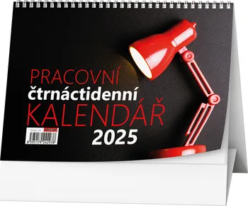 Kalendář Baloušek Tisk Stolní pracovní čtrnáctidenní kalendář 2025
