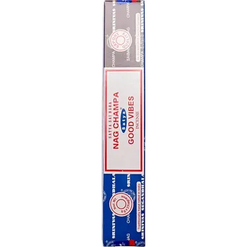 Vonná tyčinka Vonné tyčinky Satya Nag Champa and Good vibes 2 x 8 g