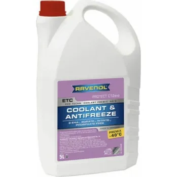 Nemrznoucí směs do chladiče RAVENOL ETC Premix C12EVO 5L -40°C