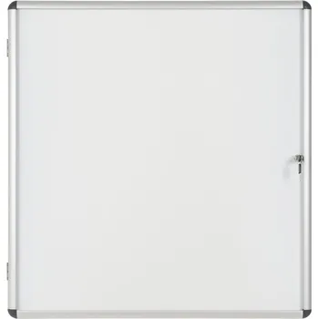 Informační tabulka Bi-Office Vnitřní vitrína s bílým magnetickým povrchem, 1160 x 1288 mm