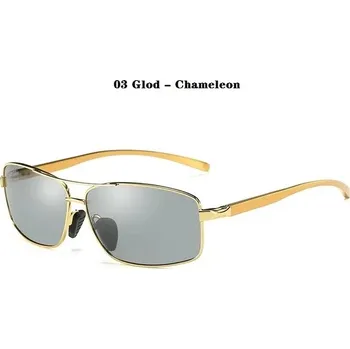 Sluneční brýle Pánské polarizační sluneční brýle pro řidiče - 03 Glod - Chameleon