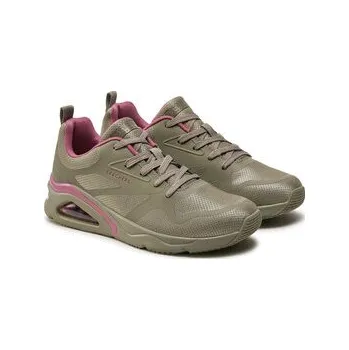 Dámské tenisky Skechers Sneakersy Tres-Air Uno 177421/OLV Zelená 35_5