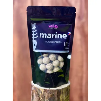 Boilies Skull Fish boilies SPECIAL MARINE 300 g Varianta: 24 mm