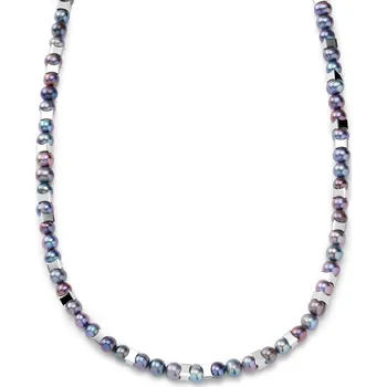 Náhrdelník Ocata | Černý perlový náhrdelník - Lucleon