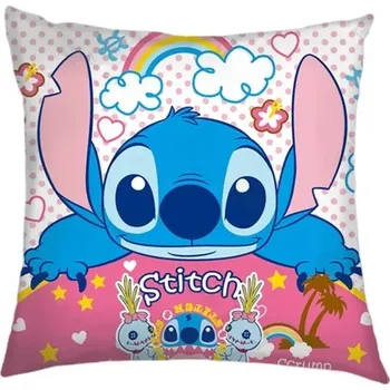 Povlak na dekorativní polštářek Povlak na polštář Lilo & Stitch 45x45 cm - 4