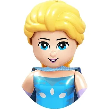 Dřevěná hračka Filmové postavičky a stavební bloky pro děti - F018