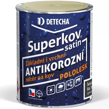 barva na kov Detecha Superkov Satin červenohnědý 0,8 kg