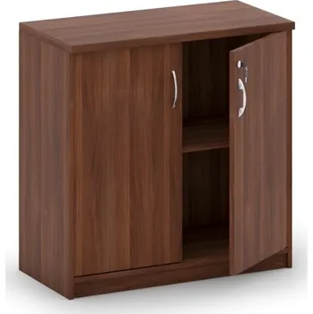 Kancelářská sestava Corping Kancelářská skříň MIRELLI, 800 x 400 x 800 mm, ořech