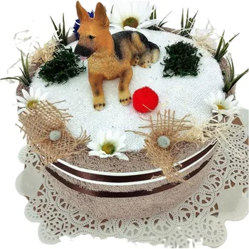 Veratex Textilní dort jednopatrový pejsek*