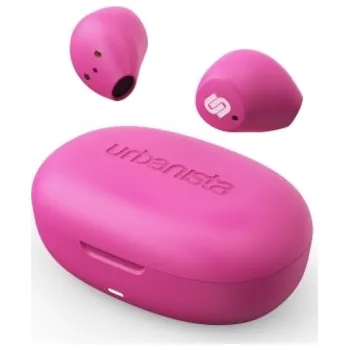Sluchátka Urbanista Lisbon - růžová bezdrátová sluchátka do uší