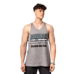 Nebbia Washed-off oversized tílko MAX OUT 359 šedé - XXL