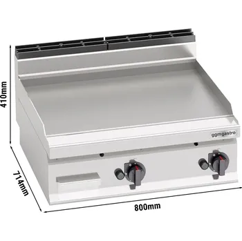 Vinotéka G.Gastro Plynováýgril - hladký (13,8 kW)