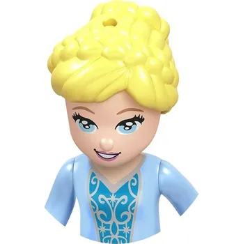 Dřevěná hračka Filmové postavičky a stavební bloky pro děti - F008