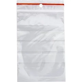 Sáček na potraviny Rychlouzavír.sáčky Q-Connect,8x12 cm,100 ks,pruhy