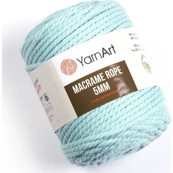 Příze Yarn Art Macrame Rope 5 mm 775 mintová