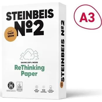 Kancelářský papír Recyklovaný papír Steinbeis No.2 A3 80 g/m2,500 l.
