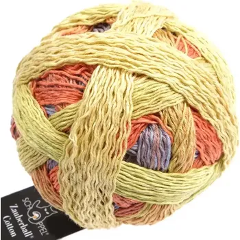 Příze Schoppel Wolle Zauberball® Cotton 2509 Pelusilla (Bavlněná příze Zauberball Cotton 2509 Pelusilla)