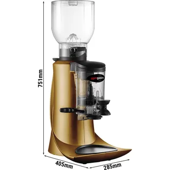 Mlýnek na kávu G.Gastro Mlýnek na kávu zlatý - 2 kg - 55 db