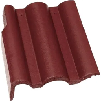 Střešní krytina Taška levá krajní betonová Danubia Evo – merlot