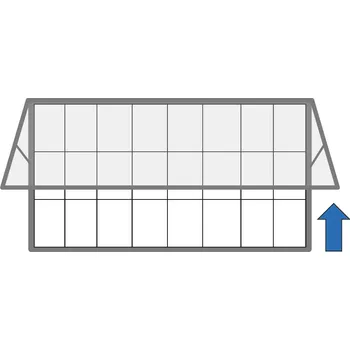 Corping Venkovní vitrína magnetická, s výklopnými dveřmi, 1800 x 1000 mm