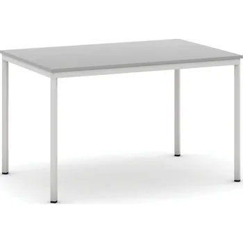 Jídelní stůl Corping Jídelní stůl, 120x80 cm, šedá podnož, šedá