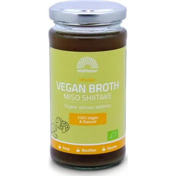 Mattisson Bio veganský vývar Miso Shiitake - 240 ml