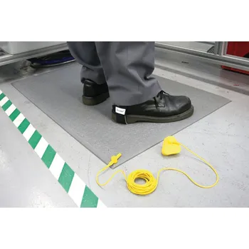 Rohožka COBA Antistatická ESD průmyslová rohož, protiúnavová, 0,9 x 1,5 m