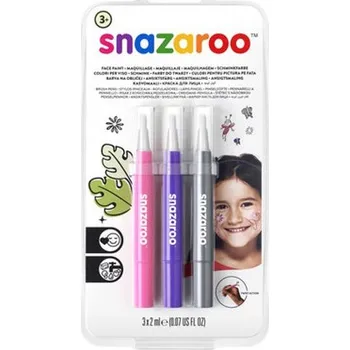 Speciální výtvarná barva Štětec naplněný barvou na obličej Snazaroo - fanta