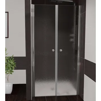 Sprchové dveře WellMall OVER 90 Grape Sprchové dveře dvoukřídlé