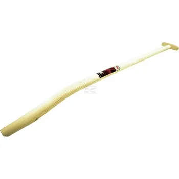 Násada Dřevěná násada lopaty Kramp dvojité prohnutí 110 cm (KP-1828KR) (Dřevěná násada na lopaty s úchopem ve tvaru - T, z jasanového dřeva, dvojité prohnutí, délka 110 cm.)