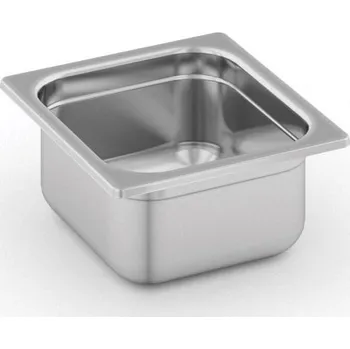 Plech na pečení Nerezová gastronádoba GN 2/3, 353 x 325 x 150 mm